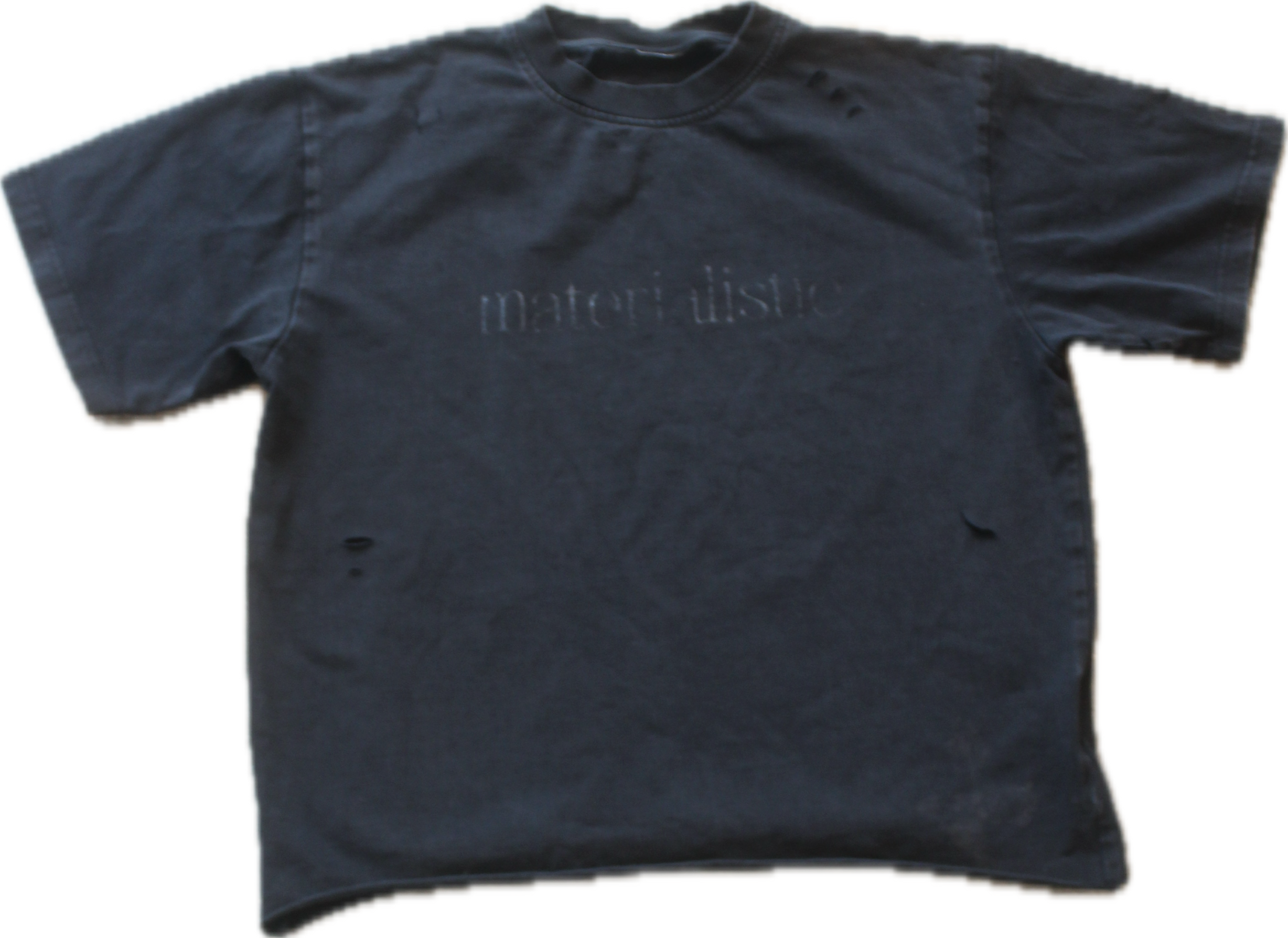 Materialism tee