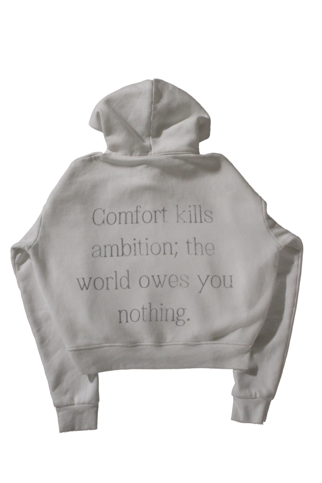 Anti-Complacency Zip Up