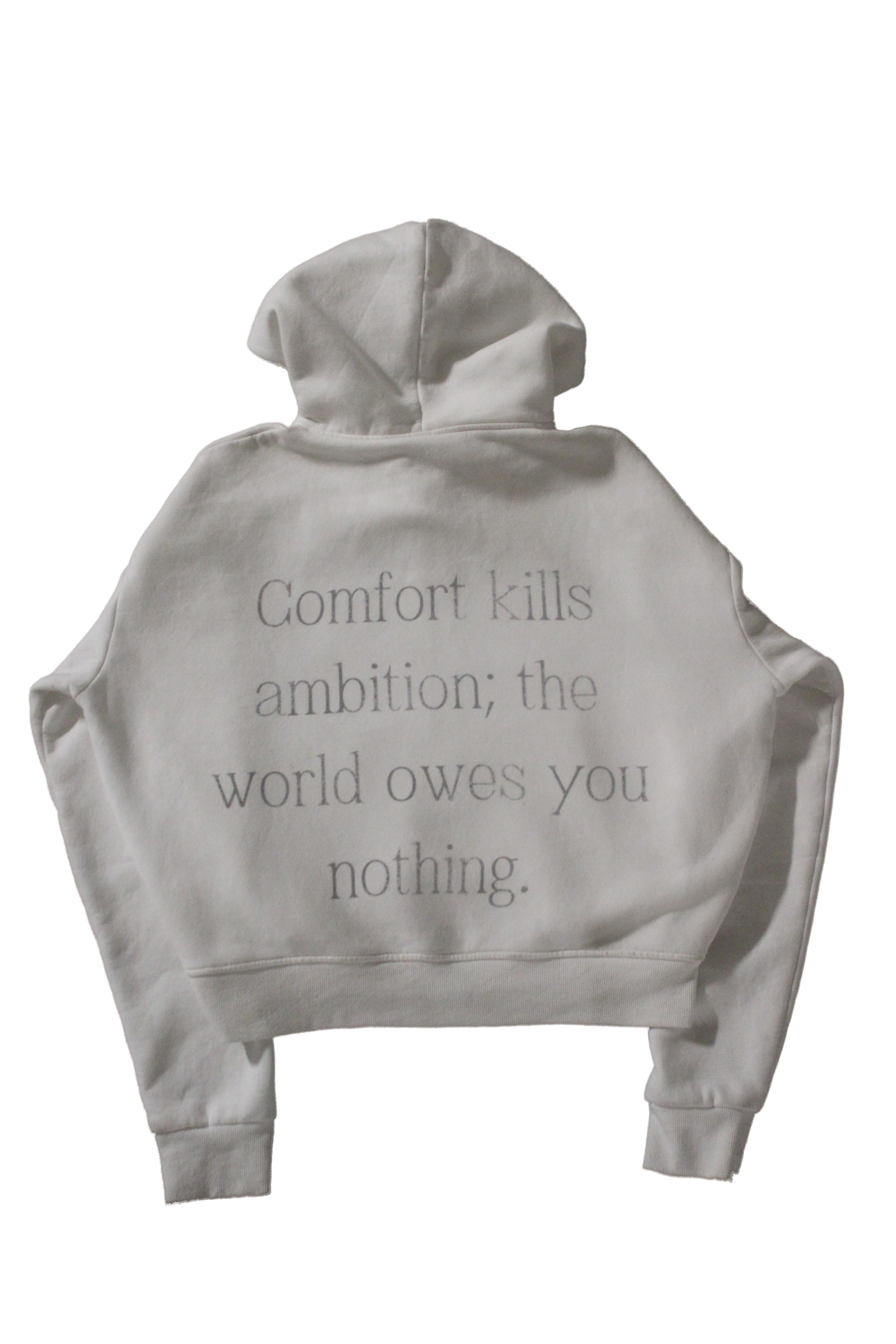 Anti-Complacency Zip Up